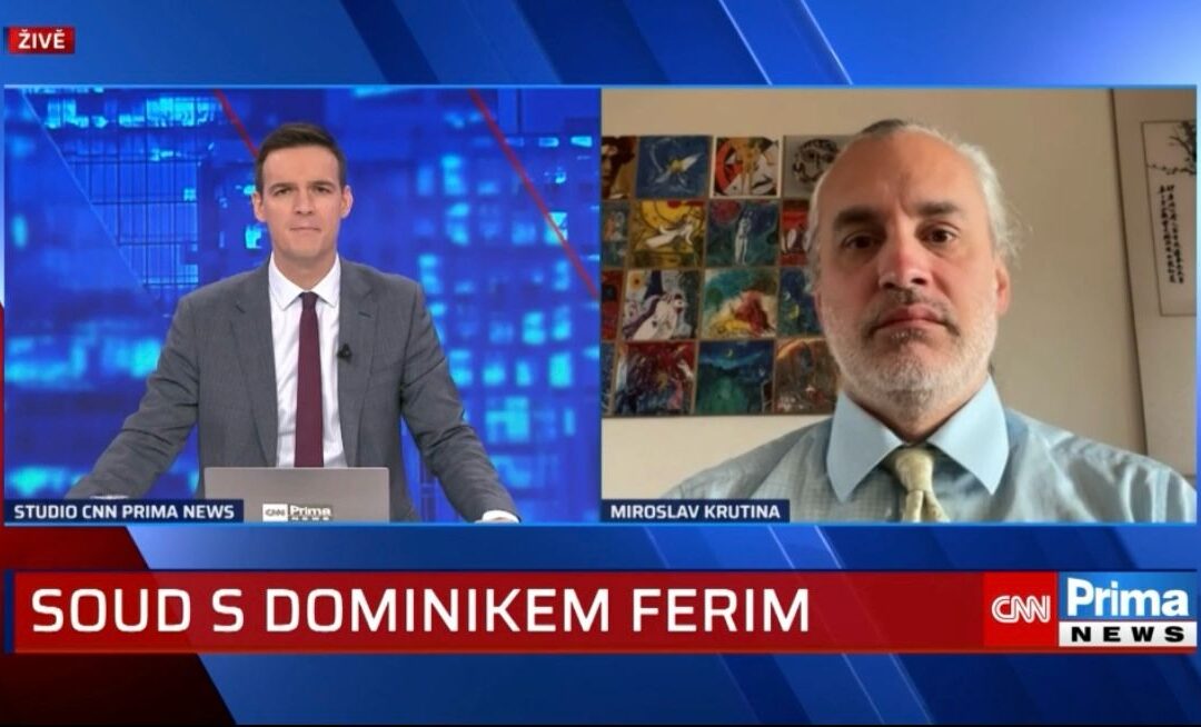 CNN Prima News, Advokát Miroslav Krutina k Feriho kauze